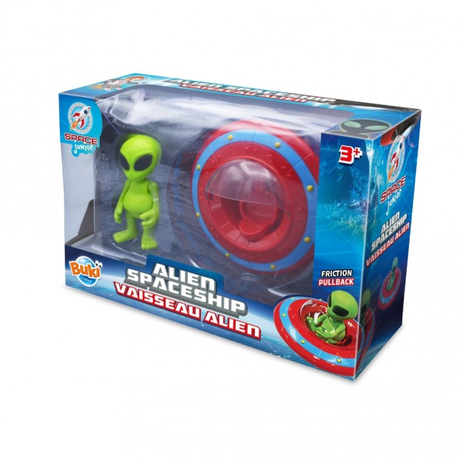 Statek kosmiczny UFO z kosmitą Buki