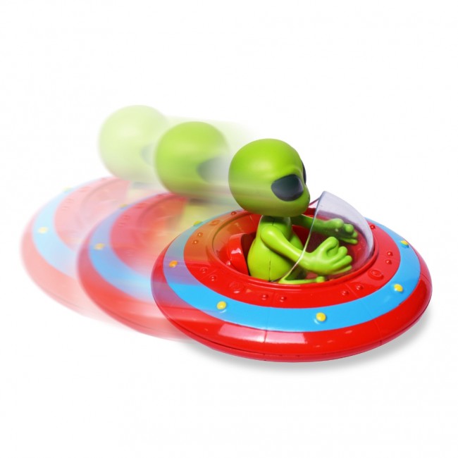 Statek kosmiczny UFO z kosmitą Buki