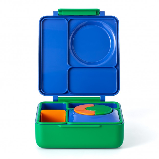 Lunchbox z termosem OmieBox OMIE - Monster Blue