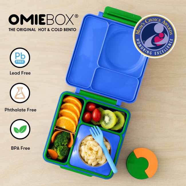 Lunchbox z termosem OmieBox OMIE - Monster Blue