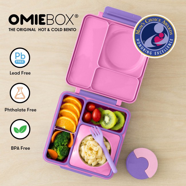 Lunchbox z termosem OmieBox OMIE - Unicorn Pink