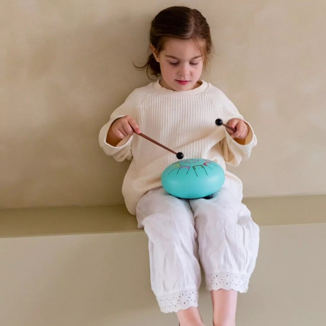 Bębenek językowy Baby Tambu - Yellow Mellow