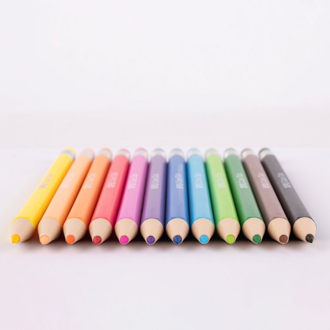 Kredki z wymiennymi wkładami Color Click Apli Kids 12 szt.