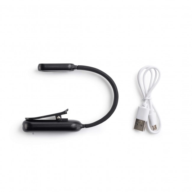 Lampka LED do czytania książek na USB Miquelrius - czarna
