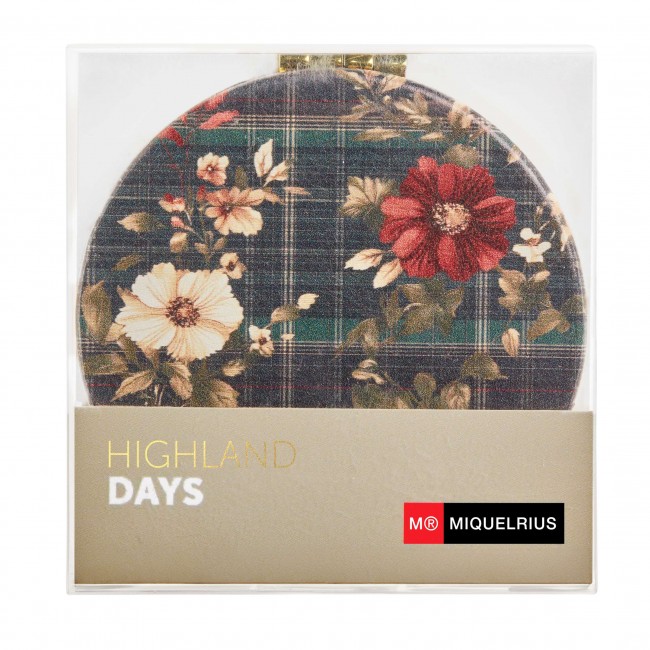 Lusterko kieszonkowe, dwustronne Miquelrius - Flowers