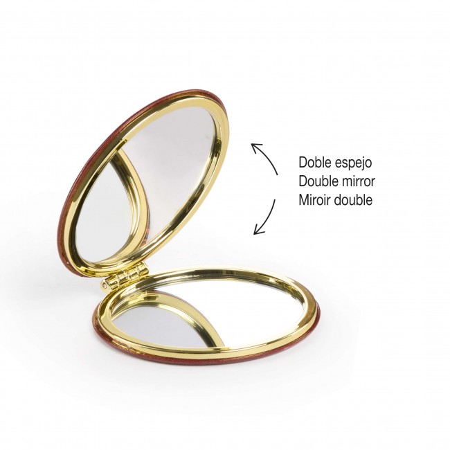 Lusterko kieszonkowe, dwustronne Miquelrius - Red