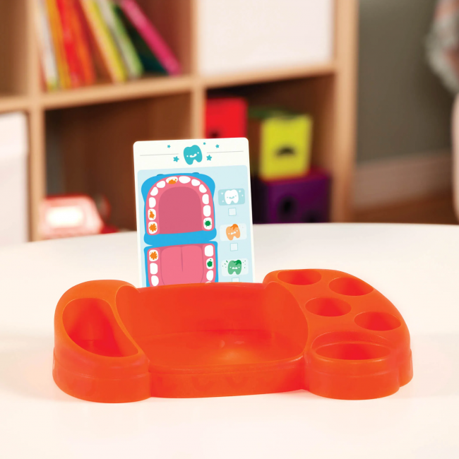 Edukacyjny zestaw do nauki mycia zębów i zabawy w dentystę Battat - Hippodontist 15 el.