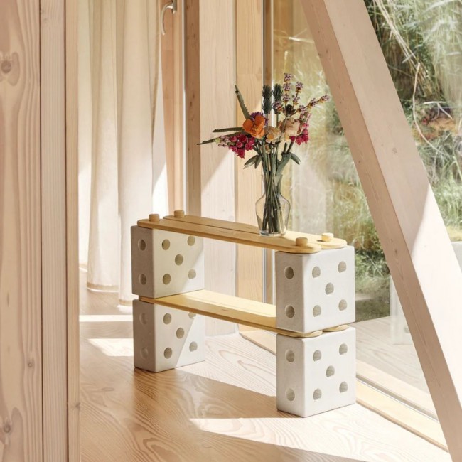 Zestaw Balance Track MODU - Sand Grey/Honey Yellow