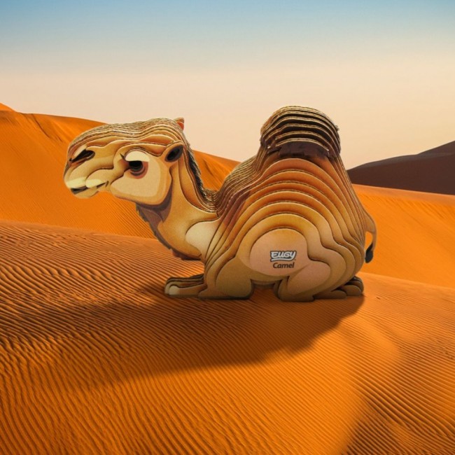 Eko Układanka 3D Eugy - Wielbłąd