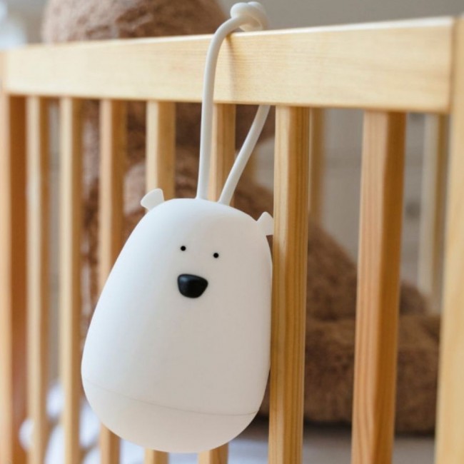 Lampka nocna do zawieszania Rabbit & Friends - Miś z pilotem