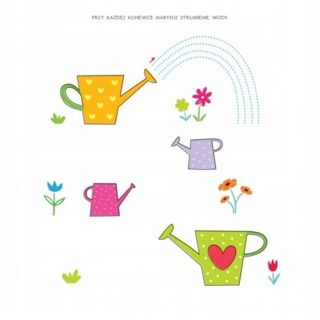 Książka "Moje szlaczki. Książka z rowkami" Wydawnictwo Aksjomat