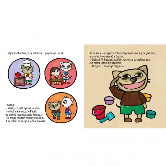 Książka "Kicia Kocia. Wielka kłótnia" Wydawnictwo Media Rodzina