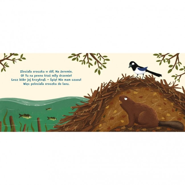 Książka "Rok w lesie. Zasypianka" Wydawnictwo Nasza Księgarnia