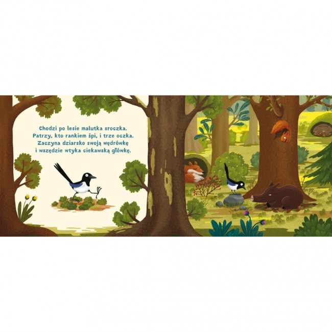 Książka "Rok w lesie. Zasypianka" Wydawnictwo Nasza Księgarnia