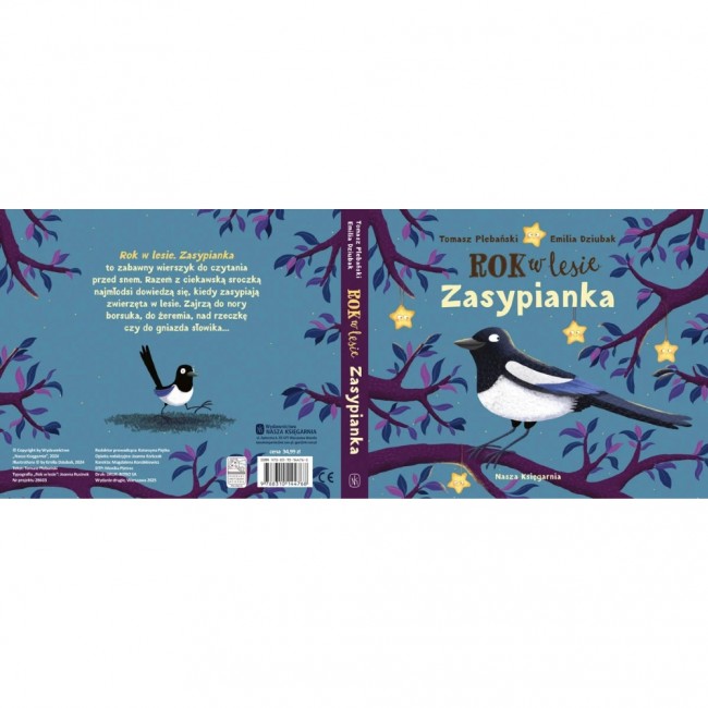 Książka "Rok w lesie. Zasypianka" Wydawnictwo Nasza Księgarnia