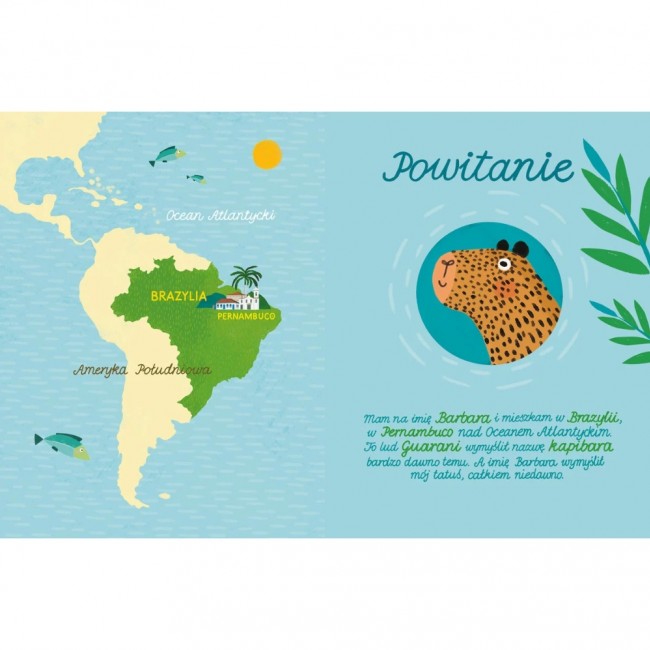 Książka "Kapibara Barbara i karnawał" Wydawnictwo Agora dla dzieci