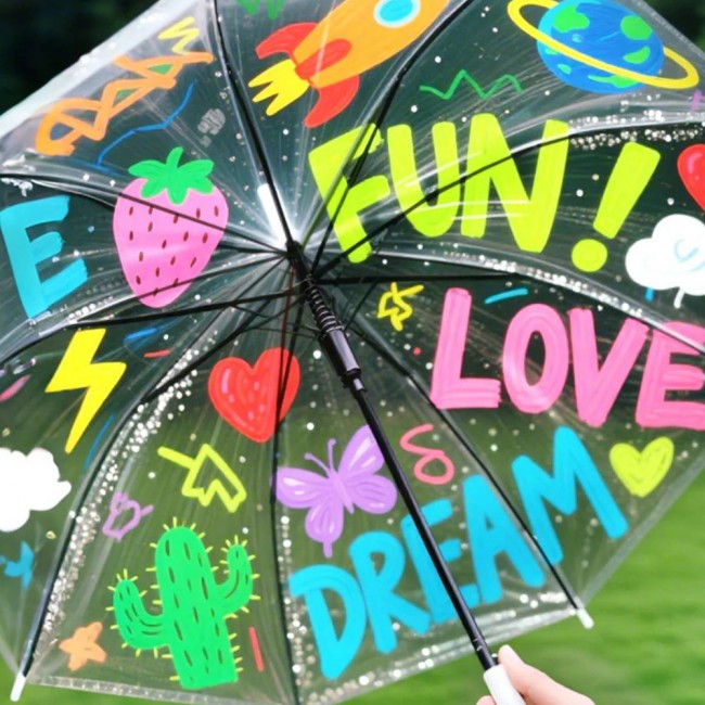 Markery akrylowe dwustronne 2w1 mideer – 24 kolory