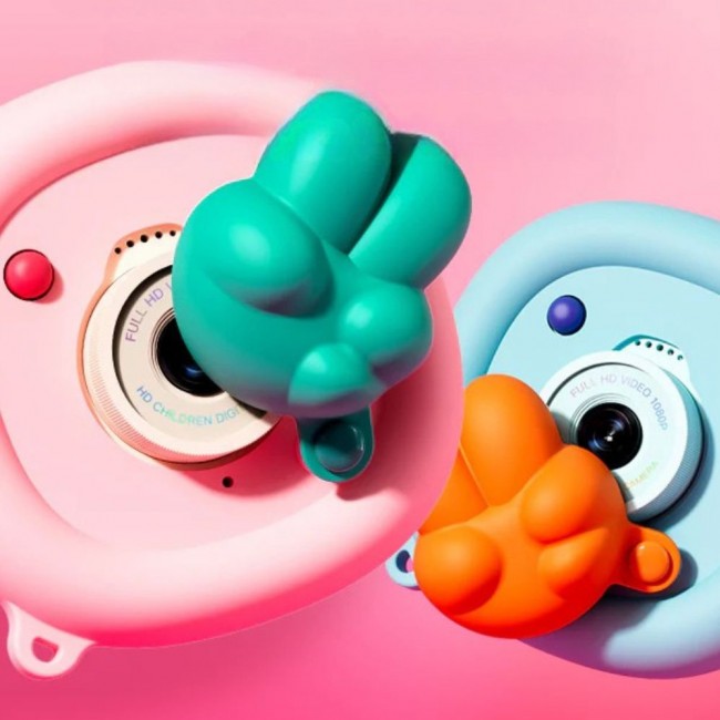 Aparat dziecięcy mideer Say Cheese! – różowy