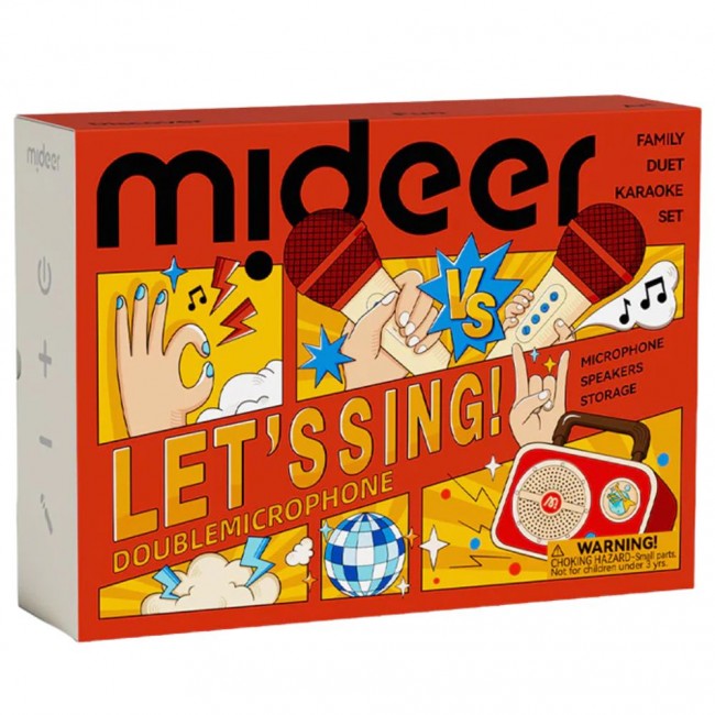 Podwójny zestaw karaoke mideer