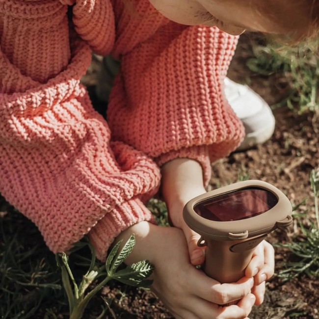 Kieszonkowy mikroskop dziecięcy z ekranem LCD KidLupe Kidinex - pastelowy róż