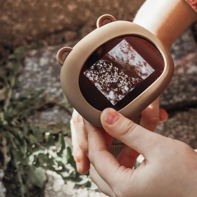 Kieszonkowy mikroskop dziecięcy z ekranem LCD KidLupe Kidinex - pastelowy róż