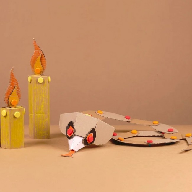 Ozdobne nakładki na śrubki Scru-Dot Makedo - Summer Daze 36 el.