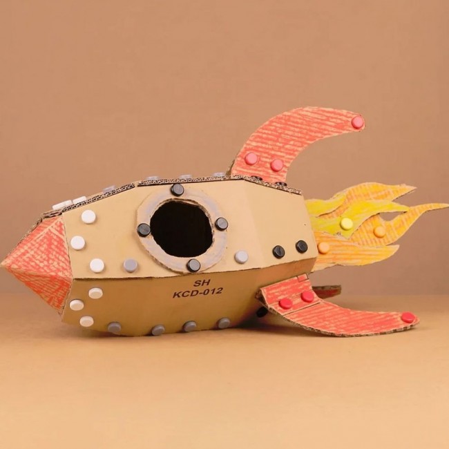 Ozdobne nakładki na śrubki Scru-Dot Makedo - Time Machine 36 el.