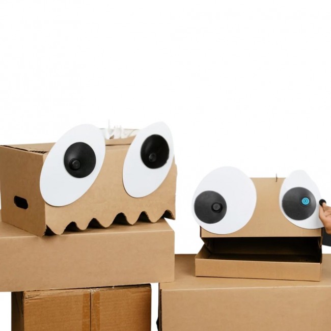 Zestaw kreatywnych kształtów Makedo Deco-Props - Googlies 21 el.