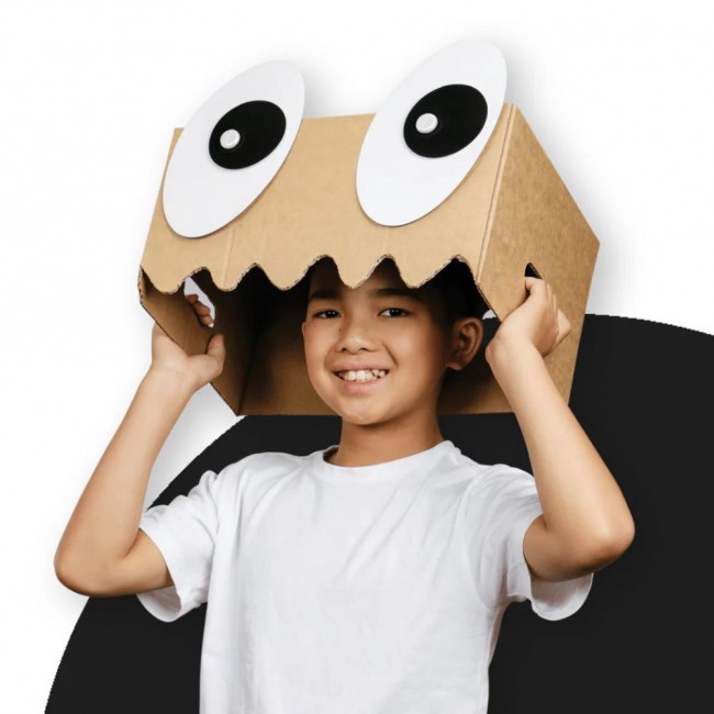 Zestaw kreatywnych kształtów Makedo Deco-Props - Googlies 21 el.