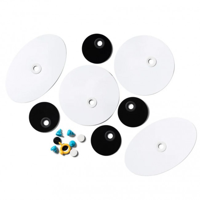 Zestaw kreatywnych kształtów Makedo Deco-Props - Googlies 21 el.