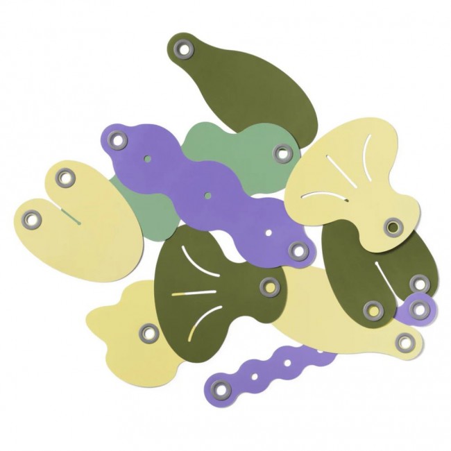 Zestaw kreatywnych kształtów Makedo Deco-Props - Blobbies 25 el.