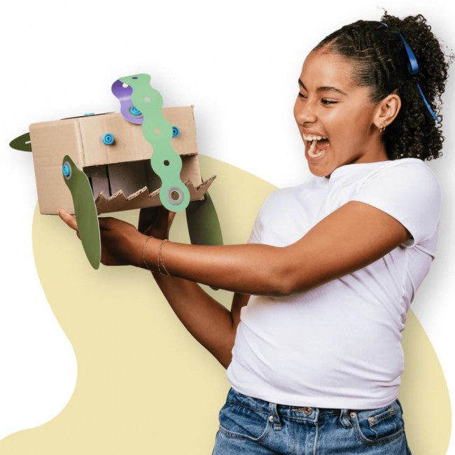 Zestaw kreatywnych kształtów Makedo Deco-Props - Blobbies 25 el.