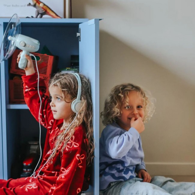 Wzmacniacz dźwięku ze słuchawkami Kidywolf