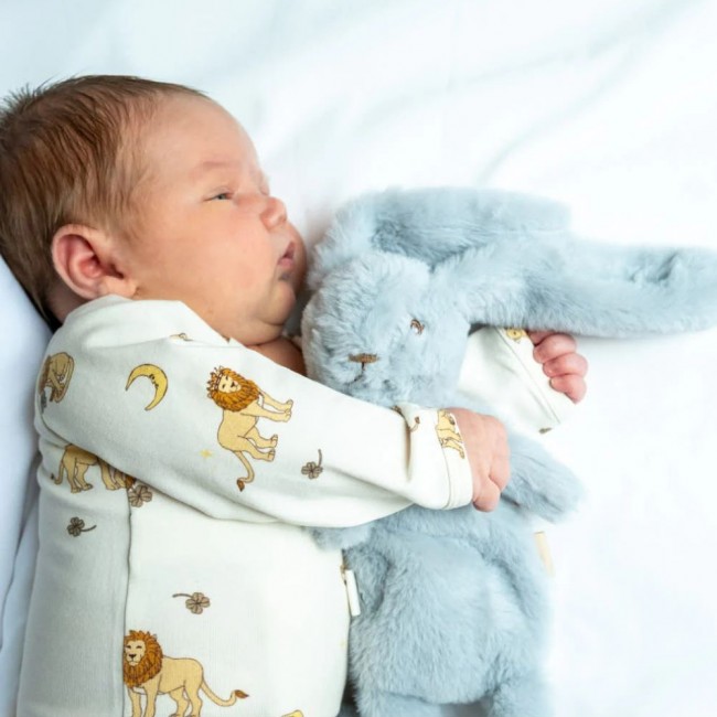 Przytulanka z obciążeniem That's Mine - Mini Królik Teddy Blue