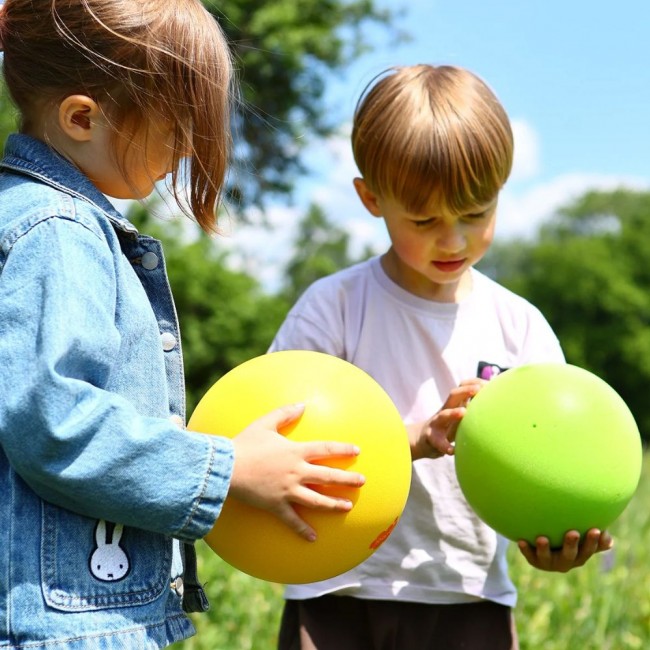 Cicha puszysta piłka mideer - Turkusowa