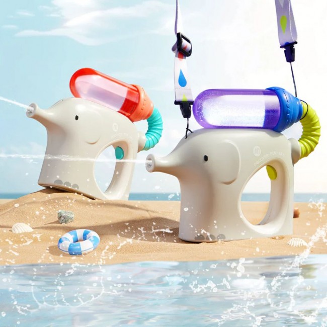 Pistolet automatyczny na wodę mideer słonik – niebieski