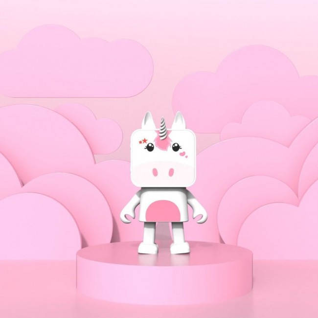 Przenośny tańczący głośnik MOB - Jednorożec