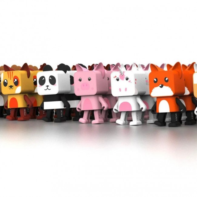 Przenośny tańczący głośnik MOB - Świnka