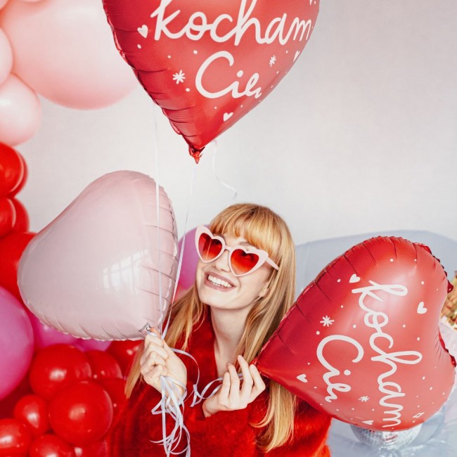 Balon foliowy Party Deco - Serce ''Kocham Cię'' 45 cm