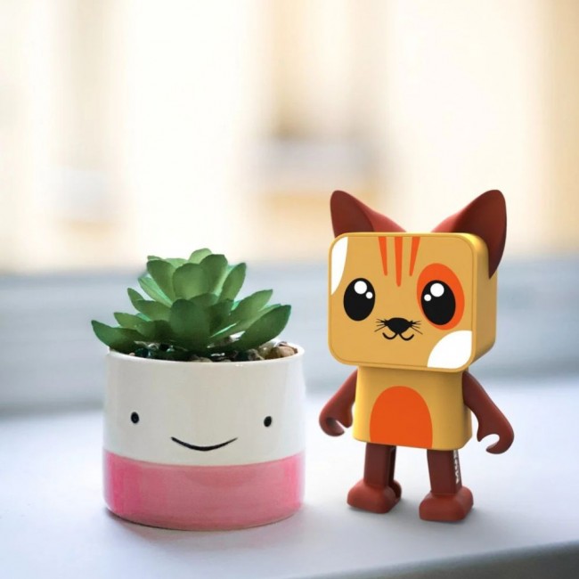 Przenośny tańczący głośnik MOB - Kot