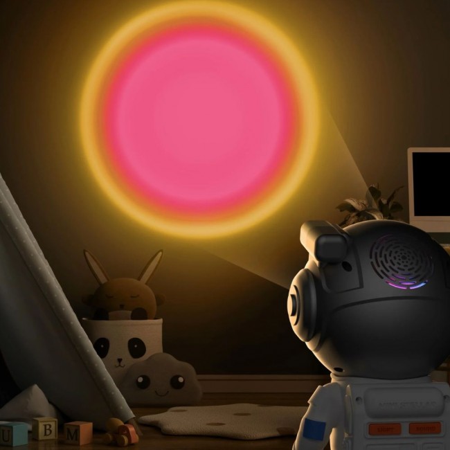 Kompaktowy projektor galaktyki z białym szumem MOB - Mini Stellar