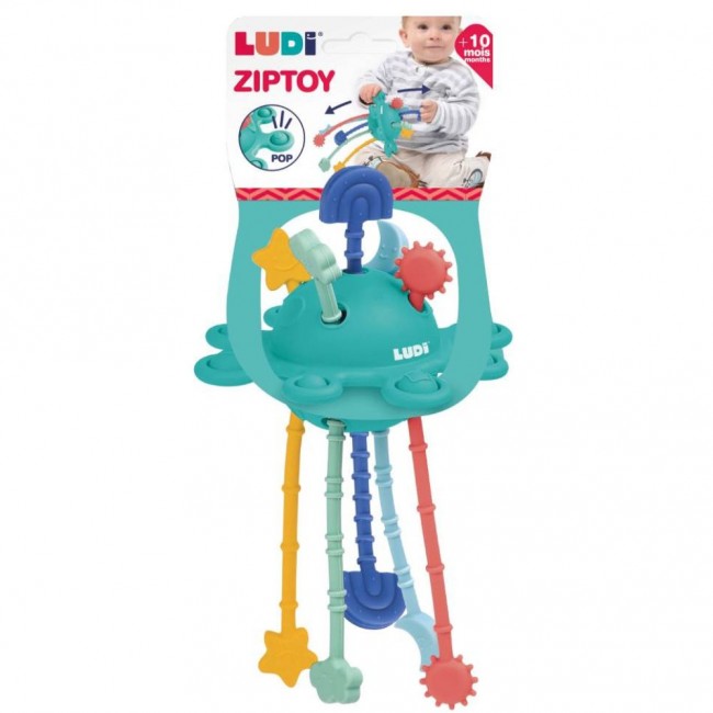 Manipulacyjna zabawka sensoryczna Zippy LUDI