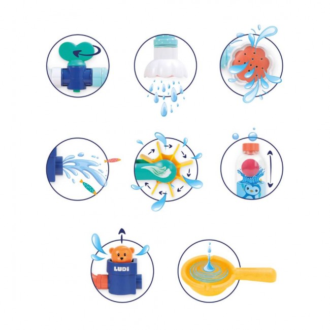 Laboratorium wodne do eksperymentów w wannie LUDI - Maxi