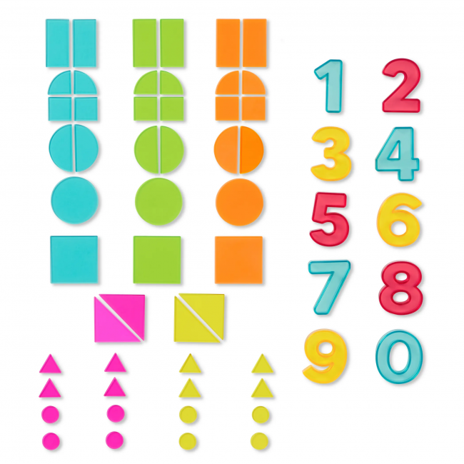 Edukacyjny podświetlany stolik do rysowania Look & Shine B. Toys - 71 el.