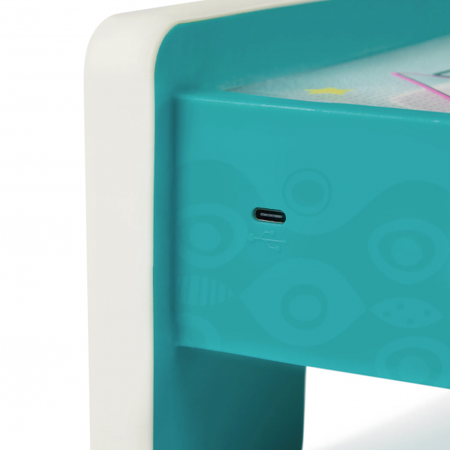 Edukacyjny podświetlany stolik do rysowania Look & Shine B. Toys - 71 el.