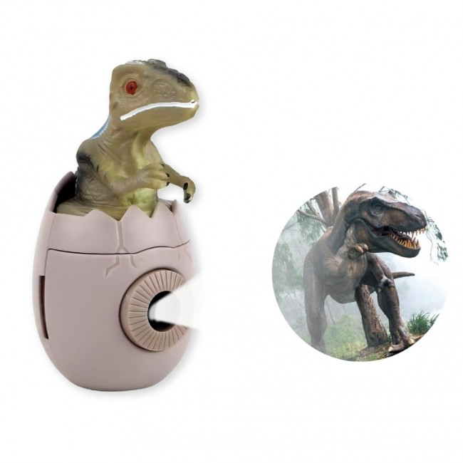 Projektor z wymiennymi dyskami Apli Kids - Dinozaur Velociraptor