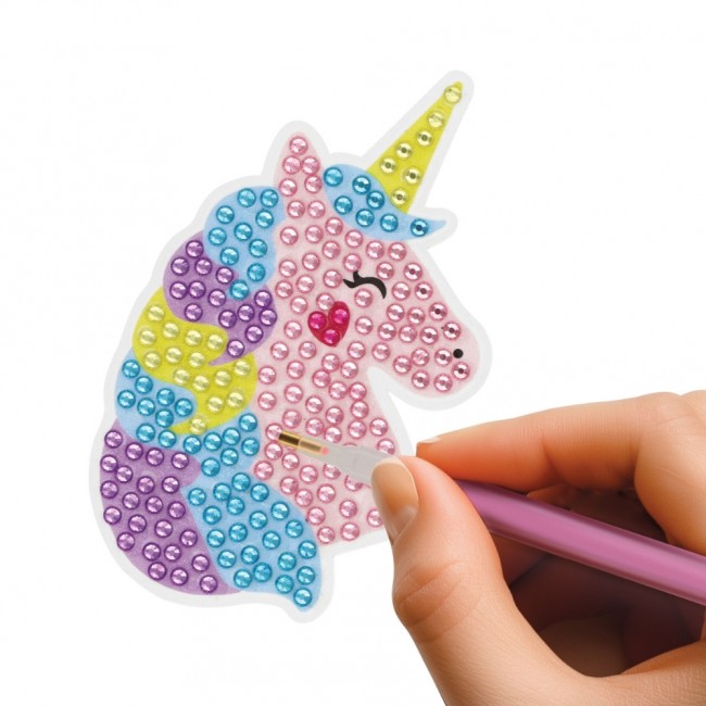 Diamentowe naklejki DIY Apli Kids - Magiczny Świat