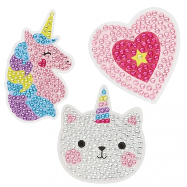 Diamentowe naklejki DIY Apli Kids - Magiczny Świat