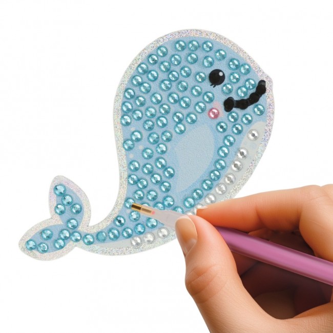 Diamentowe naklejki DIY Apli Kids - Morze