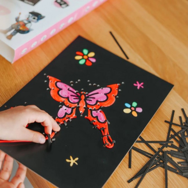 Zestaw do tworzenia świecącej dekoracji ściennej Kidywolf - Kidyneon Bajki 3 szt.